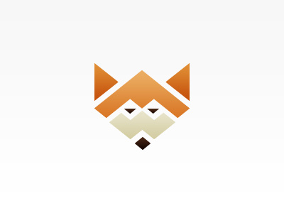 Foxfort 1 animals identity logo