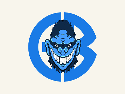 Gorilla Biscuits 2.0 affinitydesigner blue gorilla biscuits hardcore illustration music punk straightedge