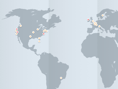 CDN Map map