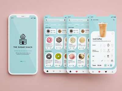 Food Delivery App app concept dessert app food app food delivery app ios app mobile app mobile app design mobile concept modern app ui