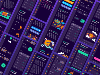 Riviera – The first metaverse club animation frontend gambling ui ux