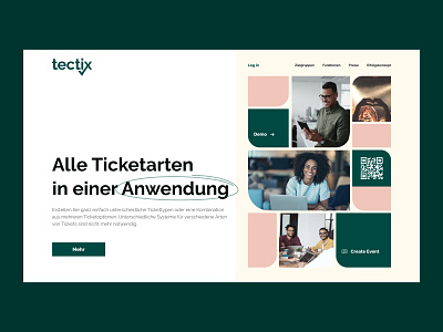 Bilingual Platform for Ticket Booking - Main screen agency bilingual platform booking design event main page minimal platform site ticket booking ui ui design uiux ux ux design web web design web site