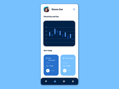 Home Monitoring Dashboard 3d animation app app design branding dashboard design design ui dezele freelance graphic design illustration logo motion graphics ui vector