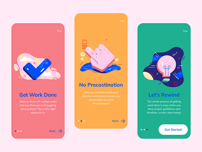 Onboarding Screens