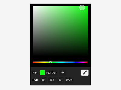 Color Picker 3d animation app app design branding color picker dailyui dashboard design design ui free graphic design green illustration logo motion graphics ui vector