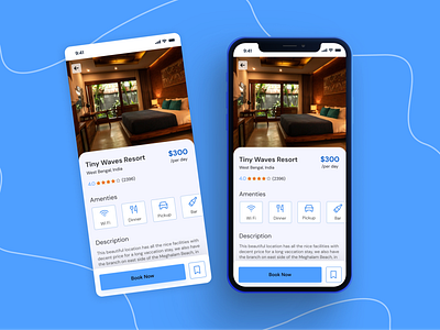 Hotel Booking app app design blue branding dailyui dashboard design design ui hotel hotel app hotel booking illustration logo mobile designs travel booking ui ui elegance uidesign uiux vector