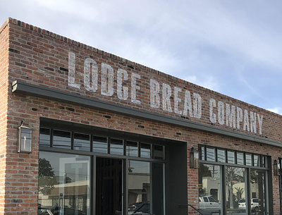 Lodge Bread - Header hand painted sign graphics sign painter sign painting