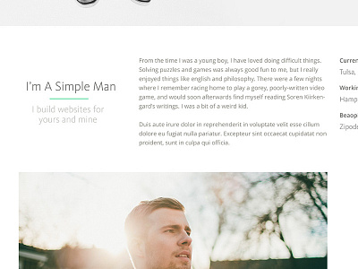 Site Design Ya'll clean design flat portfolio simple web web design
