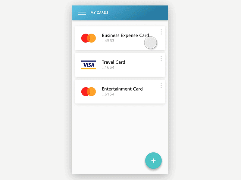 Credit Card App