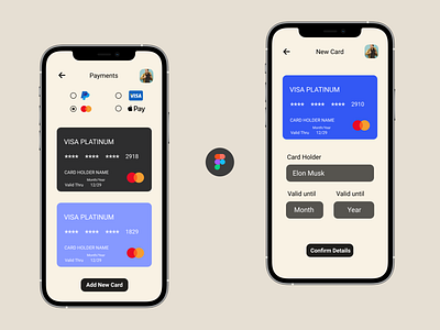 Daily UI Challenge 002 | Credit Card Checkout 100daysuichallenge adobexd androidappdesign appdesign dailyui design figma mobileapp mobileappdesign ui