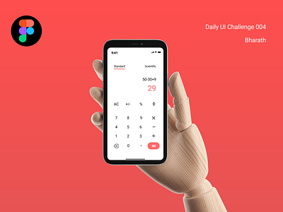 Daily UI Challenge 004 | Calculator