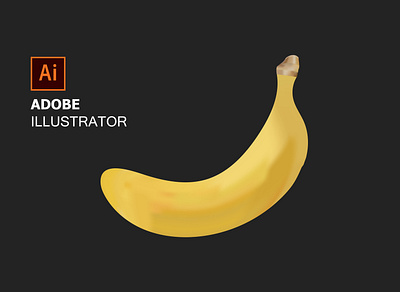 Banana Illustration design illustration minimalist vector