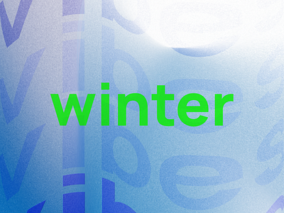 Winter Vibes design illustrator vector