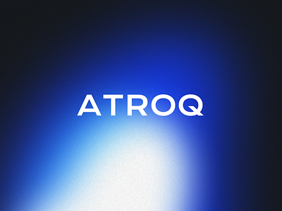 ⚙️Logo for ATROQ design logo minimal typography