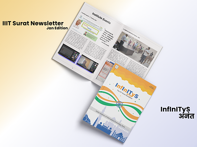 Institutes Newsletter Design branding coverpage design graphic design magazine newsletter design print design