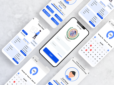 UI Design for University Student management App by Prasang Maheshwari ...