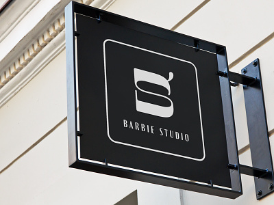 Barbie Studio Logo branding design identity illustration logo logo design logodesign logos logotype sneptube