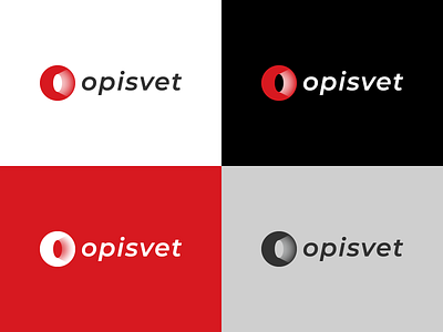 Opisvet logo - Sale of lighting equipment branding design graphic design identity light logo logo design logodesign logos logotype opisvet shop sneptube