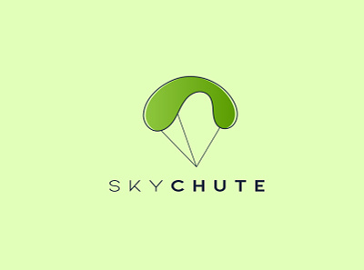 Skychute Logo branding creativity moderndesign