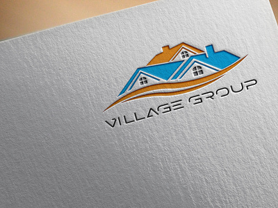Realstate Village Housing Logo
