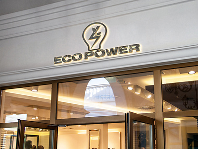 Eco Power Logo Design business logo eco power logo illustration logo 2021 logo design logodesign new logo new logo design