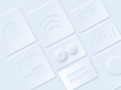 Neumorph shapes minimal neumorph neumorphic neumorphic design neumorphism neumorphism ui softtui ui