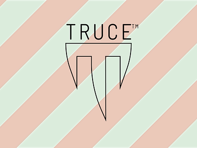 Truce 2021 trend black and white branding icon logo minimal webdesign