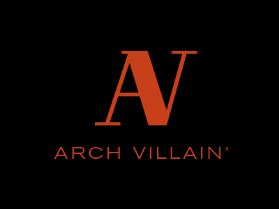 Arch Villain brand joseph bergdoll logo typography