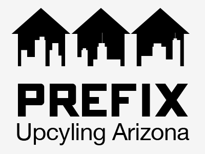 PreFix counterform house logo type