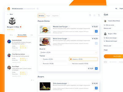 🍴 Takeaway.com Redesign Desktop