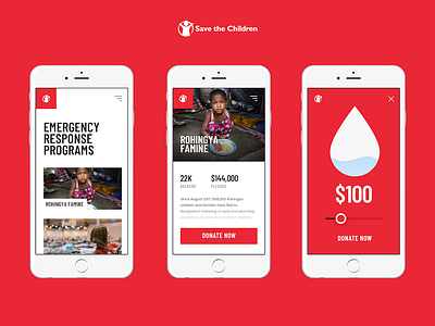 Save The Children Fundraising App