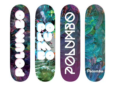 Skateboard Mock-ups graphic design print design skate skate board skateboard type options