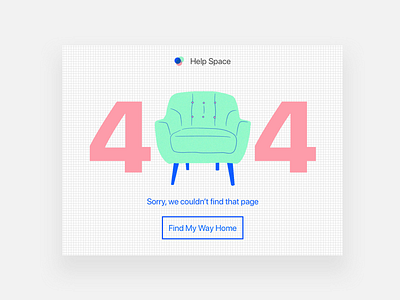Daily UI Challenge #8 404 Page