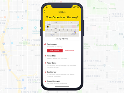 Daily UI challenge #20 Location Tracker