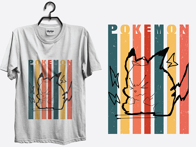 Venta ambulante Estragos mi Pokemon T Shirt design by Ibrahim Hussain Munna on Dribbble