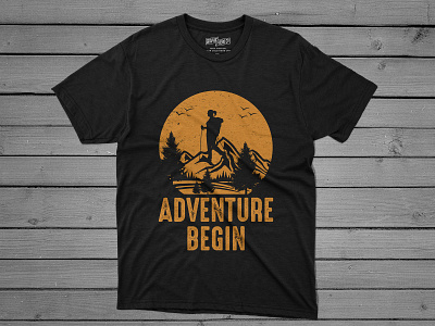 Adventure t shirt design