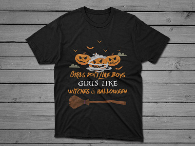 Halloween T Shirt Design