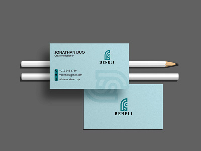 Minimal Business Card Design branding business business card card card design custom graphic design logo logo design minimal minimal business card minimalist minimalistic mockup print ready