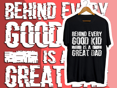 Fathers Day Typography T Shirt Design