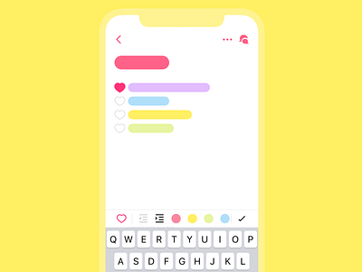 Tasks you love hearts mobile productivity taskade todo