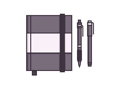 Everyday Carry design tools notebook pen pencil tools