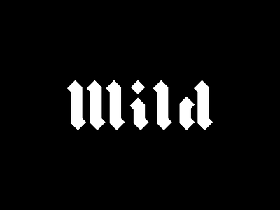 Mild blackletter logo m mark mild monogram sauce streetwear trademark type