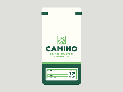 Camino Coffee Bag brand coffee collateral fairtrade green label organic packaging