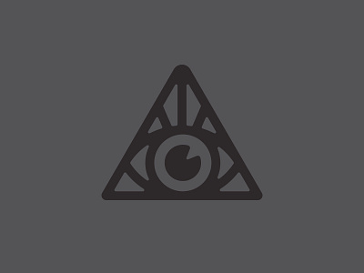 Bad Omen pt. 1 bad beer evil eye eye icon logo occult omen spooky triangle
