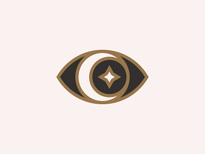 Bad Omen pt. 2 bad beer evil eye eye icon logo moon occult omen spooky triangle
