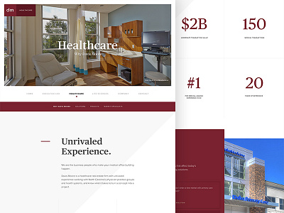 Davis Moore pt.1 building design health realestate ui web website