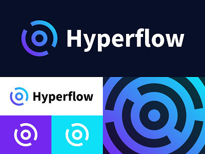 Hyperflow Presentation ar augmented hyperflow icon logo mark pattern rebrand virtual reality vr