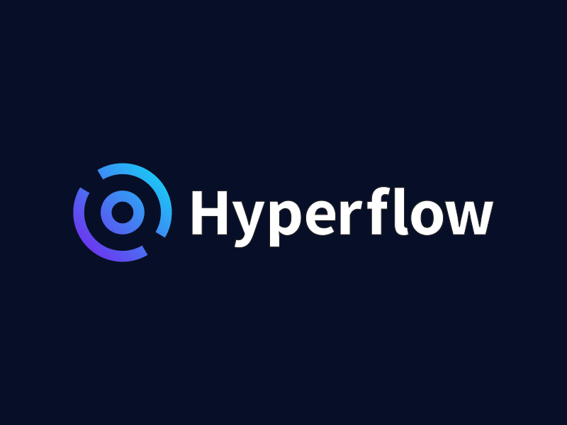 Hyperflow pt.2 app augmented branding digital eye identity logo mark virtual reality