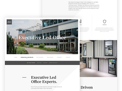 Executive Led Office crop designer logos new newsite presentation realestate site ui web website