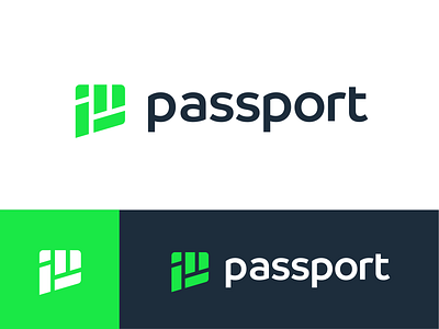 Passport Reject pt. 2 app blue brand branding city data logo p parking startup transit travel